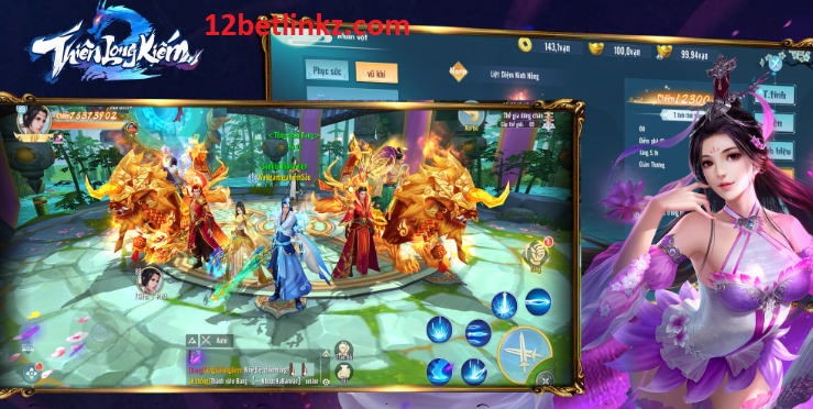 Bom Tấn Thiên Long Kiếm 2 Đã Ra Mắt Chính Thức Tặng Giftcode Chung Xịn Tại 12bet 1 Screenshot 4 2