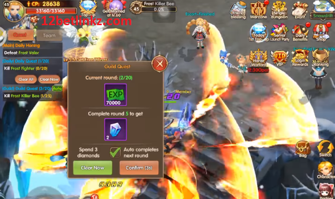 Light of Praise Glory – game nhập vai trực tuyến với đồ họa chuẩn anime tại 12bet 1 Screenshot 2 5