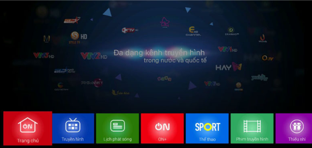 Ứng dụng VTVcab On